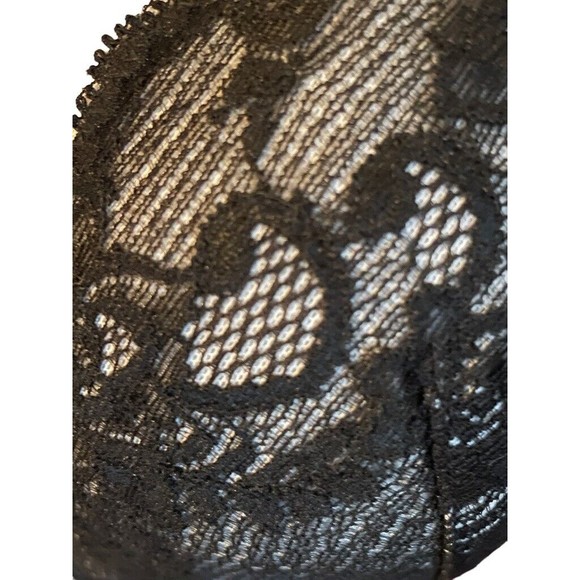 NWT Betsy Johnson Lace Push Up Underwire Bra SZ 32 DD Black - Picture 6 of 10